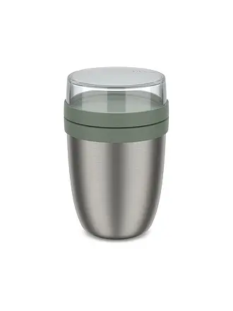 MEPAL | Thermo-Lunchpot Ellipse 0,5/0,2l Edelstahl Vivid mauve | grün
